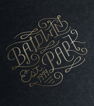 Baldwin Park Lettering