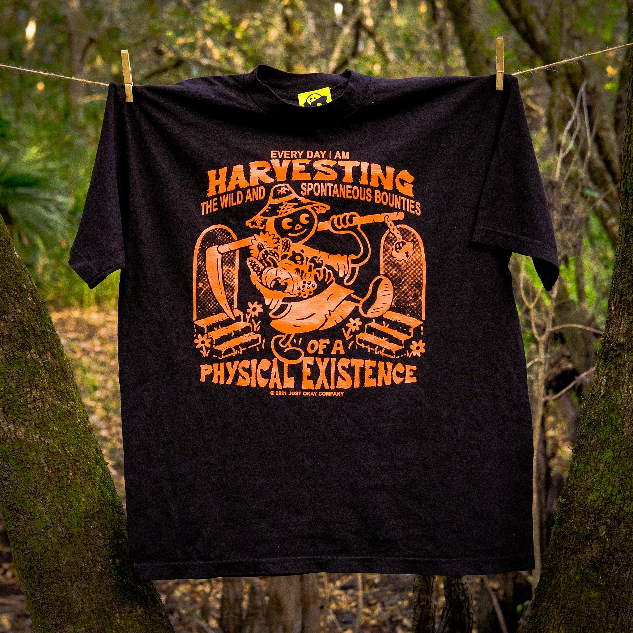 Harvesting T-Shirt Black