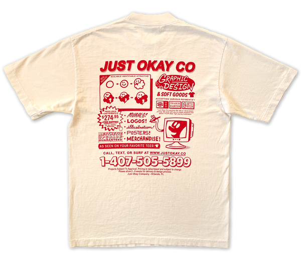 Graphic Design Infomercial T-shirt