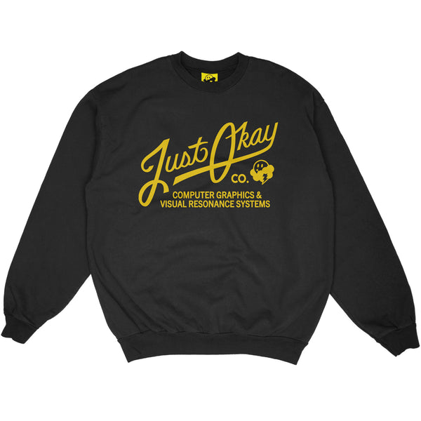 Script Logo Crew Neck Sweatshirt Preorder – Just Okay Co