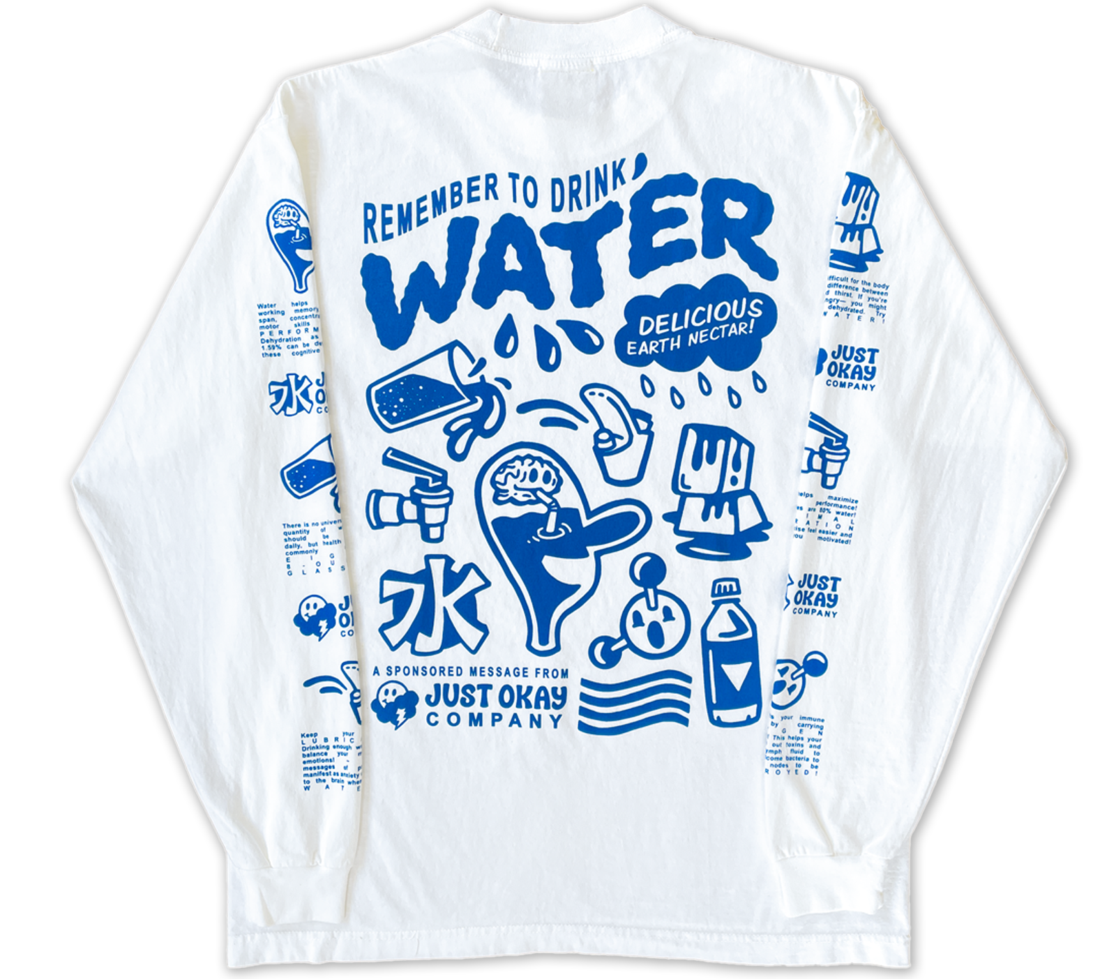 Drink Water L/S Shirt
