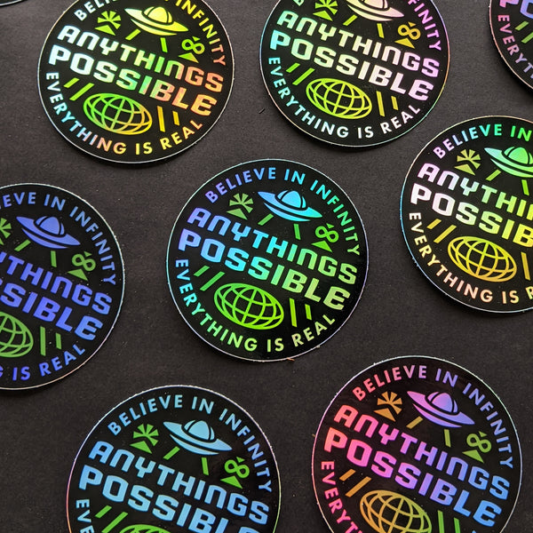 Anything's Possible Holo Sticker