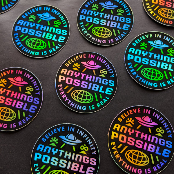 Anything's Possible Holo Sticker